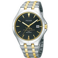 Pulsar Men's Easy Style Collection Two-Tone Round Bracelet Watch from Pedre